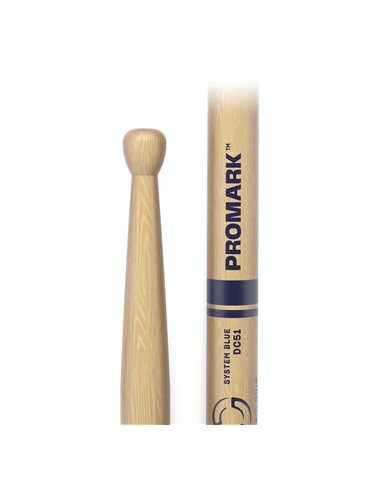 Baqueta de nogal americano con punta de madera DC51 de ProMark. 2