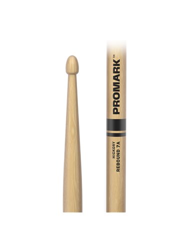 Baquetas ProMark Rebound 7A, Nogal americano con punta de bellota 2