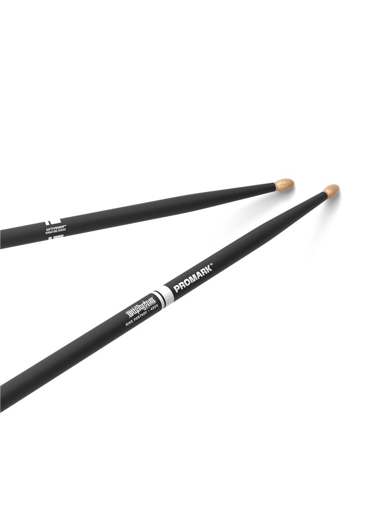Mike Portnoy ActiveGrip 420X. Nogal americano. Punta de madera ovalada