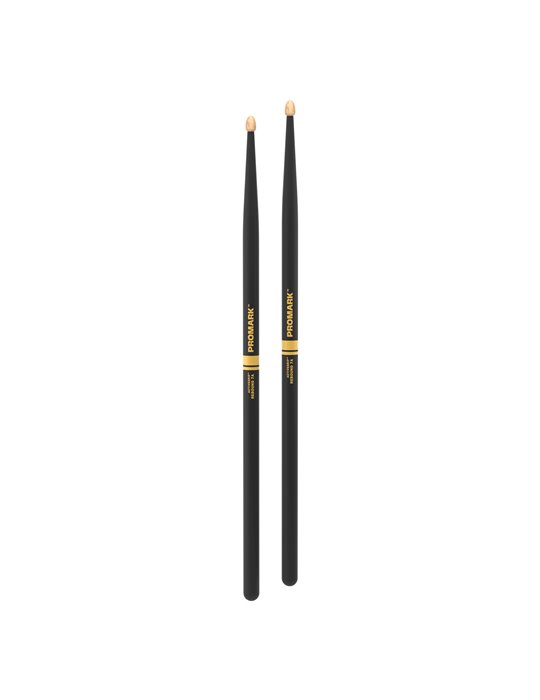 Baquetas ProMark Rebound 7A ActiveGrip, Nogal americano con punta de bellota