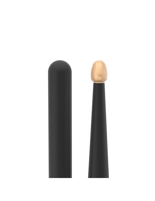 Baquetas ProMark Rebound 5B ActiveGrip, Nogal americano con punta de bellota