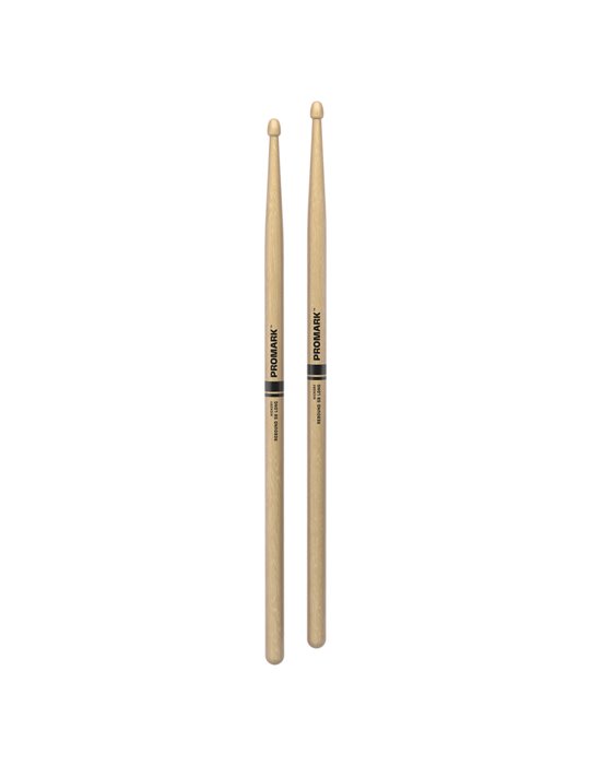 Baquetas ProMark Rebound 5B Long, Nogal americano con punta de bellota