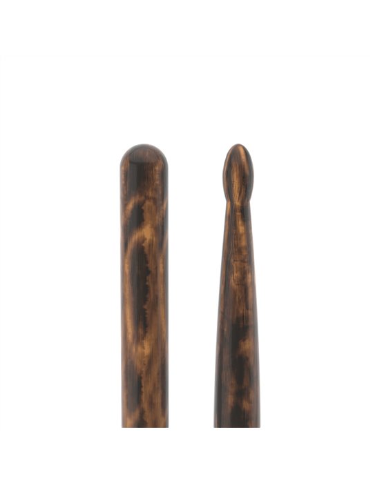 Baquetas ProMark Classic Forward 7A FireGrain, Nogal americano con punta ovalada de madera