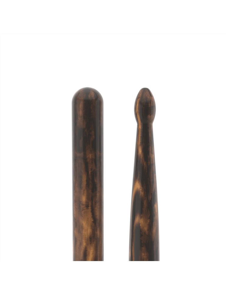 Baquetas ProMark Classic Forward 5A FireGrain, Nogal americano con punta ovalada de madera