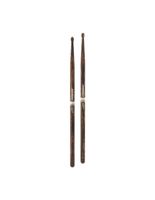 Baquetas ProMark Rebound 5A FireGrain, Nogal americano con punta de bellota