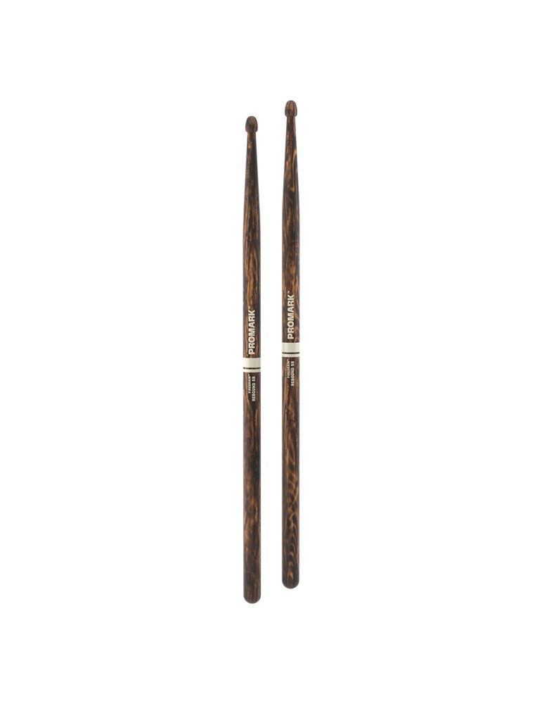 Baquetas ProMark Rebound 5B FireGrain, Nogal americano con punta de bellota