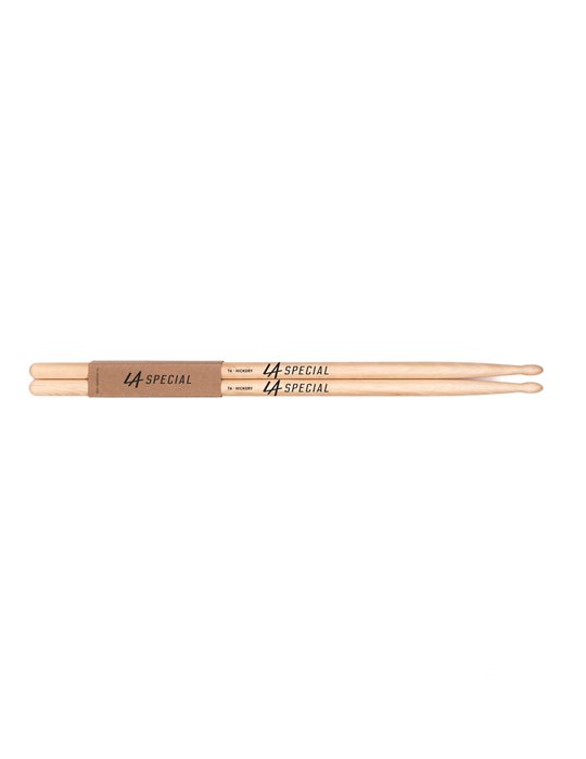 LA Special. Baquetas de .495” - .512” de diámetro. Punta de madera