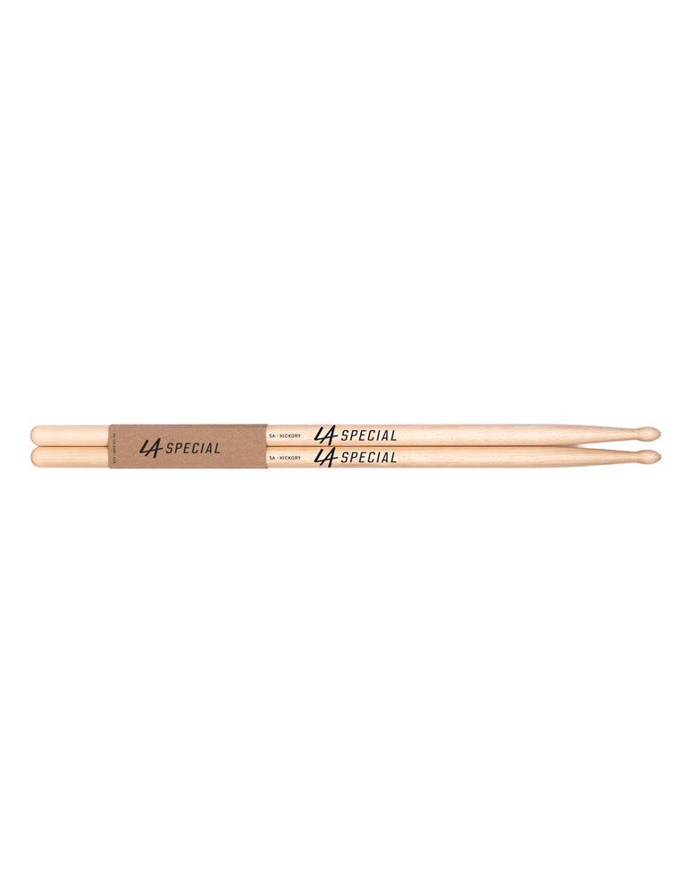 LA Special. Baquetas de .531” - .551” de diámetro. Punta de madera