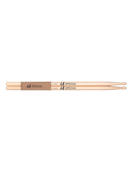 LA Special. Baquetas de .531” - .551” de diámetro. Punta de madera