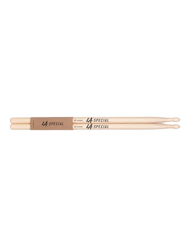 LA Special. Baquetas de .560” - .595” de diámetro. Punta de madera