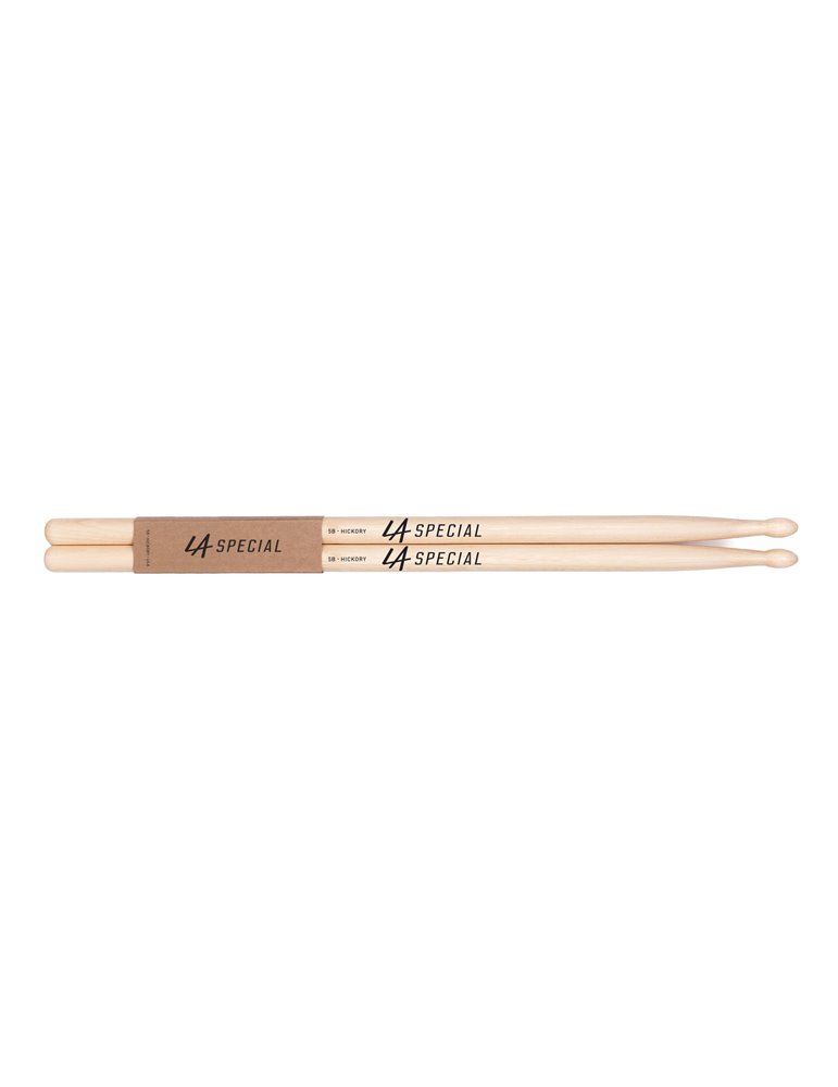 LA Special. Baquetas de .560” - .595” de diámetro. Punta de madera