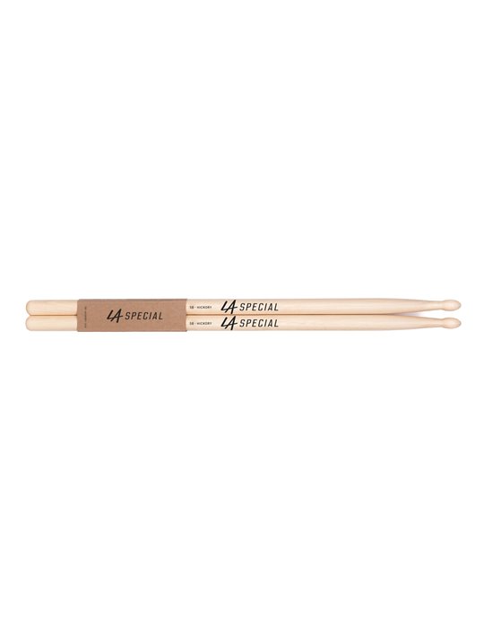 LA Special. Baquetas de .560” - .595” de diámetro. Punta de madera