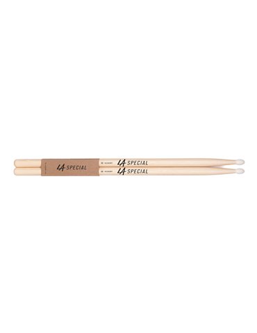 LA Special. Baquetas de .560” - .595” de diámetro. Punta de nailon