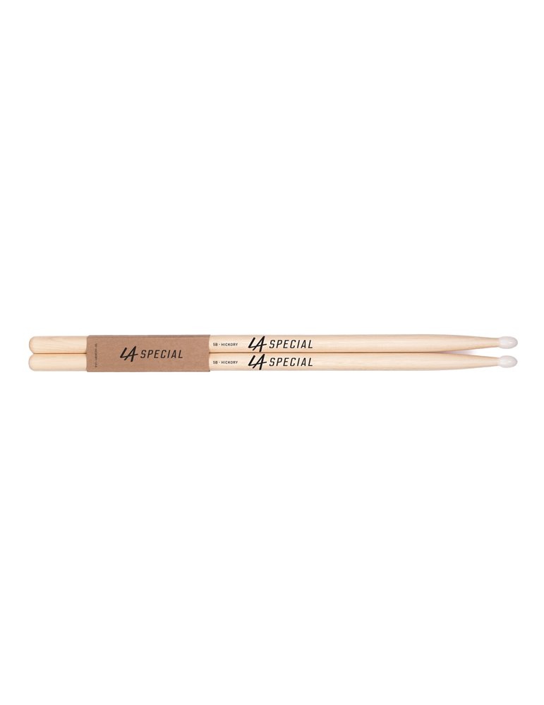 LA Special. Baquetas de .560” - .595” de diámetro. Punta de nailon