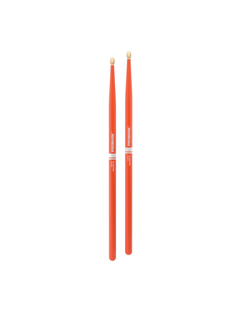 Baquetas ProMark Rebound 5A de bellota. Naranja