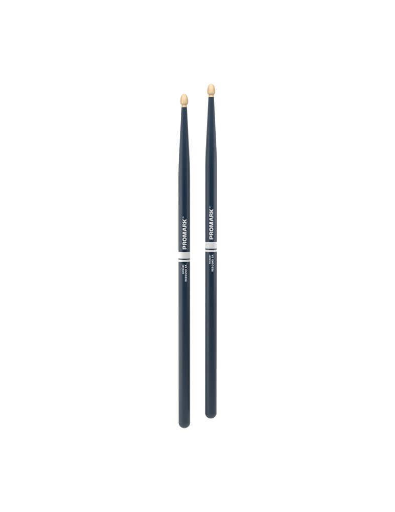 Baquetas ProMark Rebound 5A de bellota. Azul
