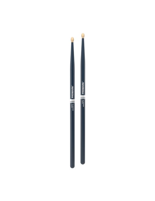 Baquetas ProMark Rebound 5A de bellota. Azul