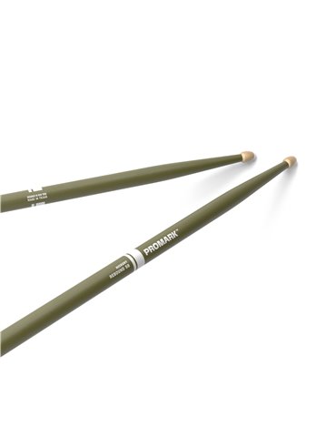 Baquetas ProMark Rebound 5B de bellota. Verde