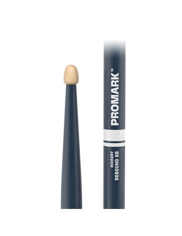 Baquetas ProMark Rebound 5B de bellota. Azul 2