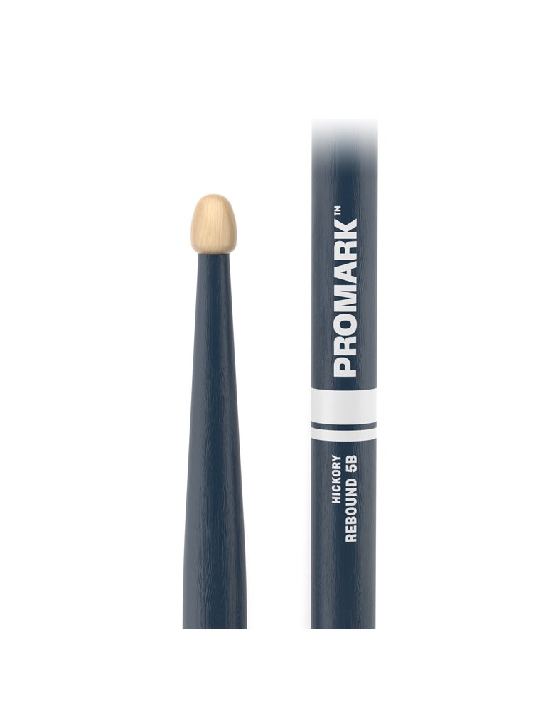 Baquetas ProMark Rebound 5B de bellota. Azul