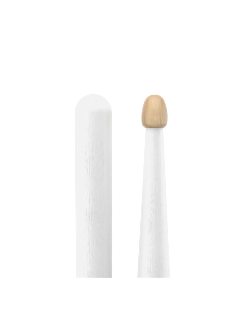 Baquetas ProMark Rebound 5B de bellota. Blanco