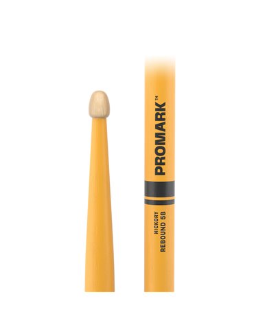 Baquetas ProMark Rebound 5B de bellota. Amarillo 2