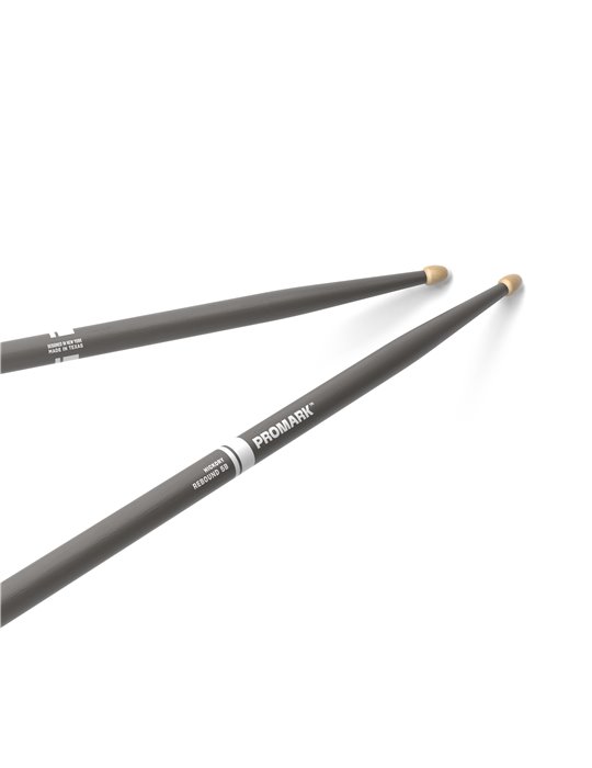 Baquetas ProMark Rebound 5B de bellota. Gris