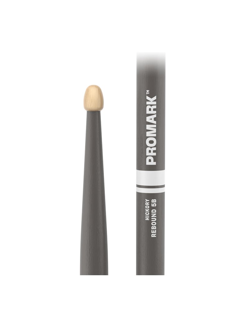 Baquetas ProMark Rebound 5B de bellota. Gris