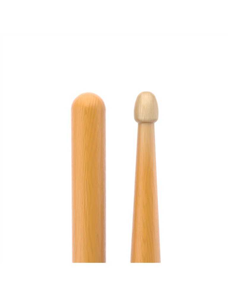 Baquetas ProMark Rebound 2B ActiveGrip Clear. Punta de bellota