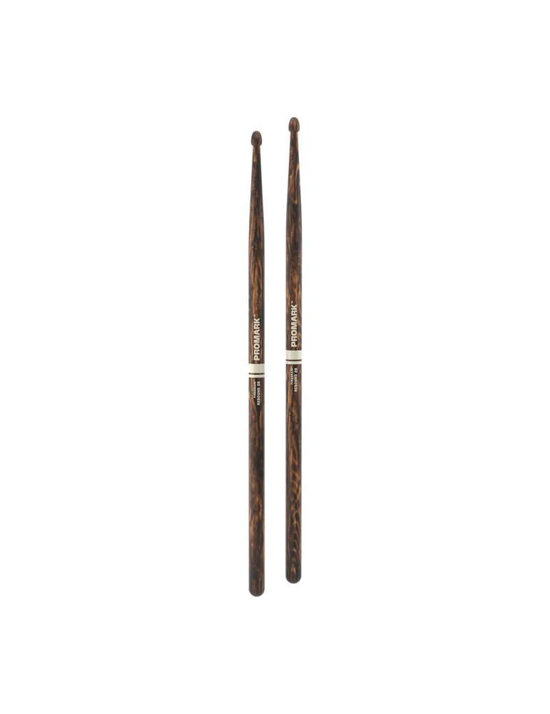 Baquetas ProMark Rebound 2B Firegrain. Punta de bellota