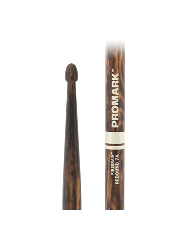 Baquetas ProMark Rebound 7A FireGrain. Punta de bellota 2