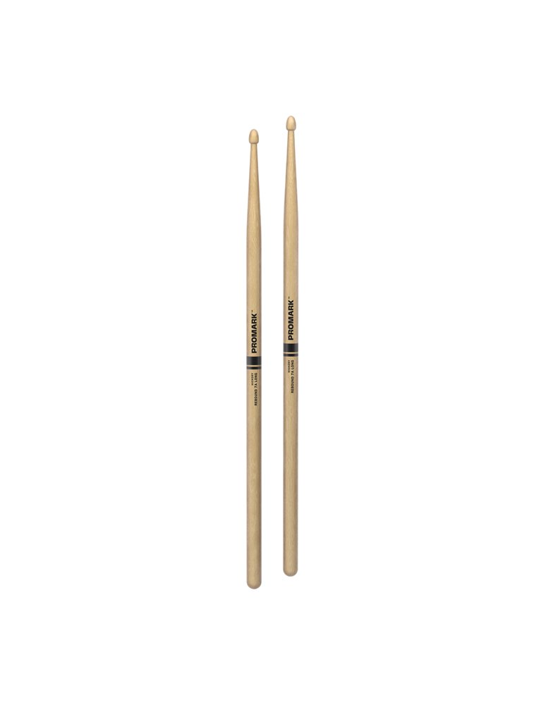 Baquetas ProMark Rebound 7A Long. Nogal americano con punta de bellota