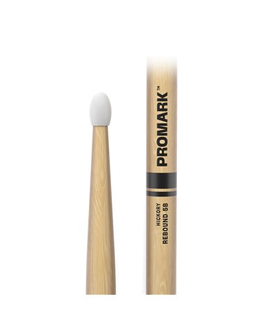 Baquetas ProMark Rebound 5B. Nogal americano con punta de nailon 2