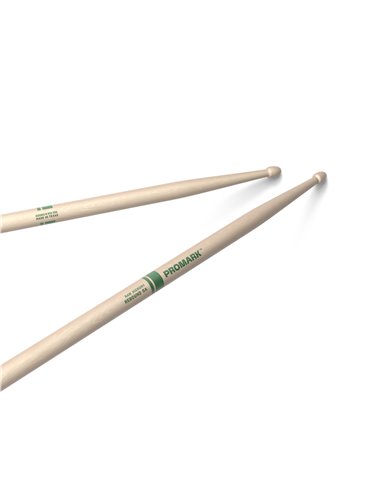 Baquetas ProMark Rebound 5A Raw. Nogal americano con punta de bellota