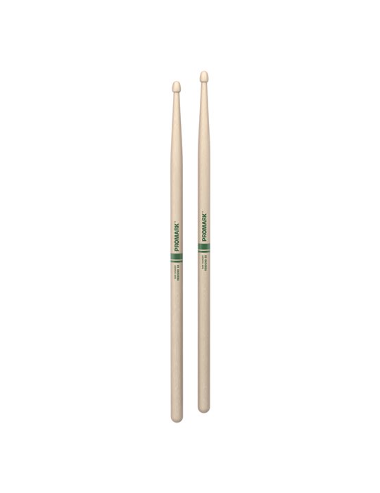 Baquetas ProMark Rebound 5B Raw. Nogal americano con punta de bellota