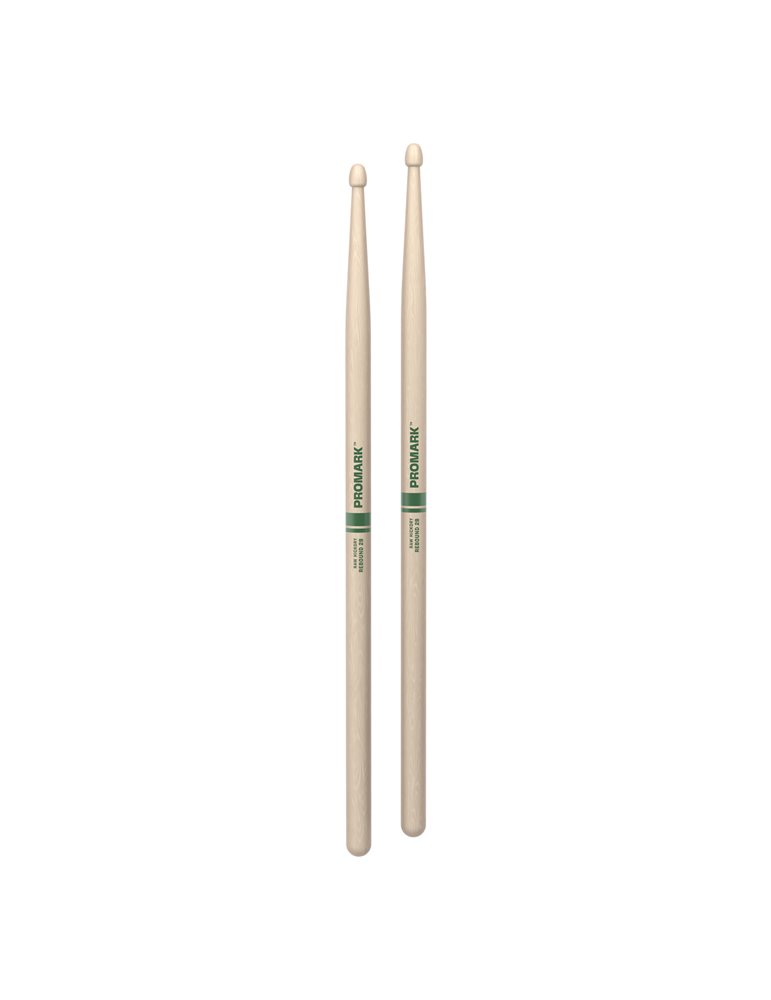 Baquetas ProMark Rebound 2B Raw. Nogal americano con punta de bellota