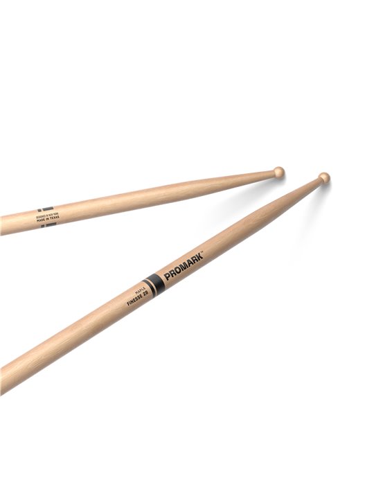 Baquetas ProMark Finesse 2B. Arce con punta redonda