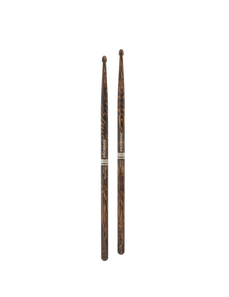 ProMark. Baqueta Rebound 5AB FireGrain. Nogal americano con punta de bellota