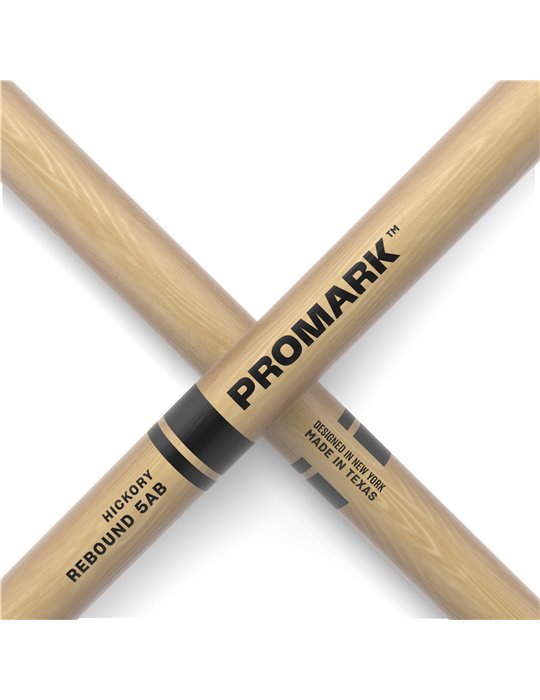 ProMark. Baqueta Rebound 5AB. Nogal americano con punta de bellota