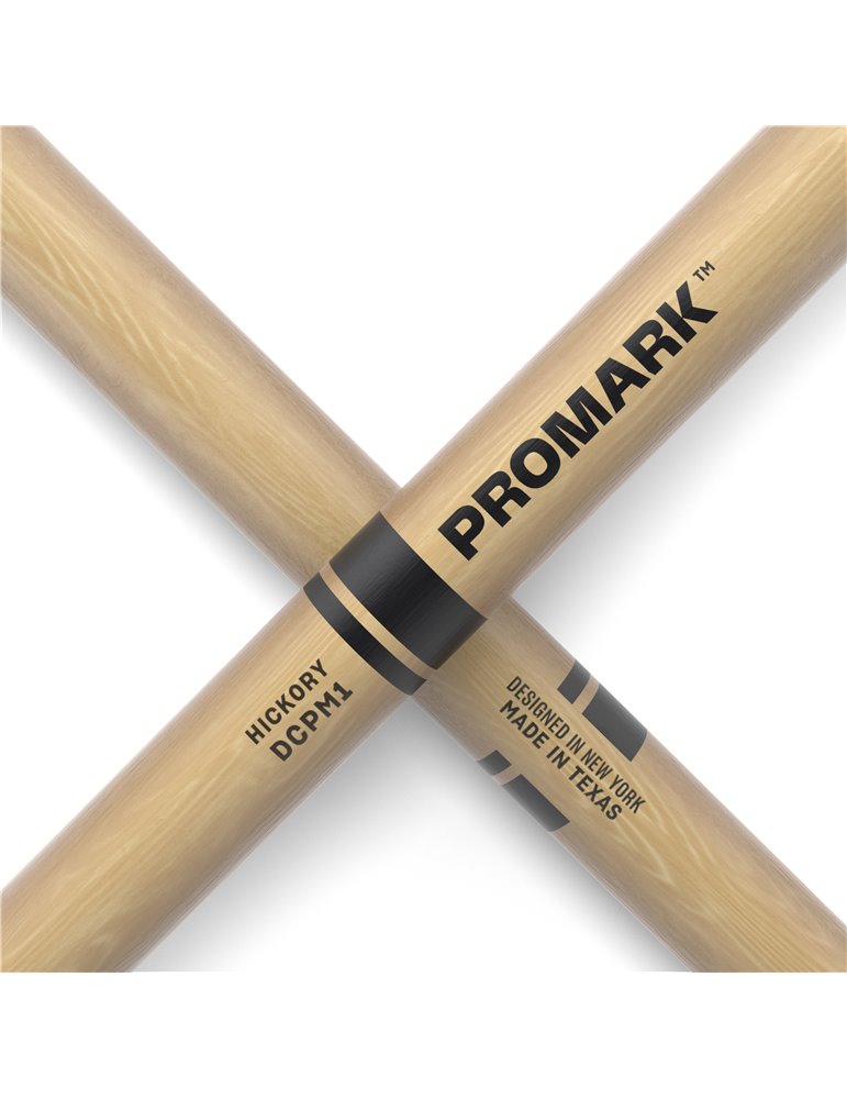 ProMark DCPM1. Baqueta de marcha. Nogal americano, punta de madera