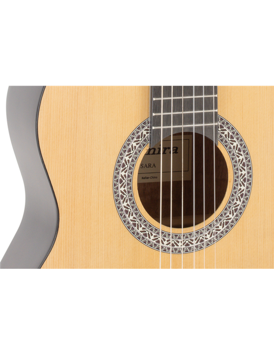 GUITARRA CLASICA ADMIRA SARA 4/4 SERIE INICIACIÓN BRILLO