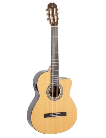 GUITARRA CLASICA ADMIRA SARA 4/4 ELECTRIFICADA CON CUTAWAY SERIE INICIACIÓN BRILLO