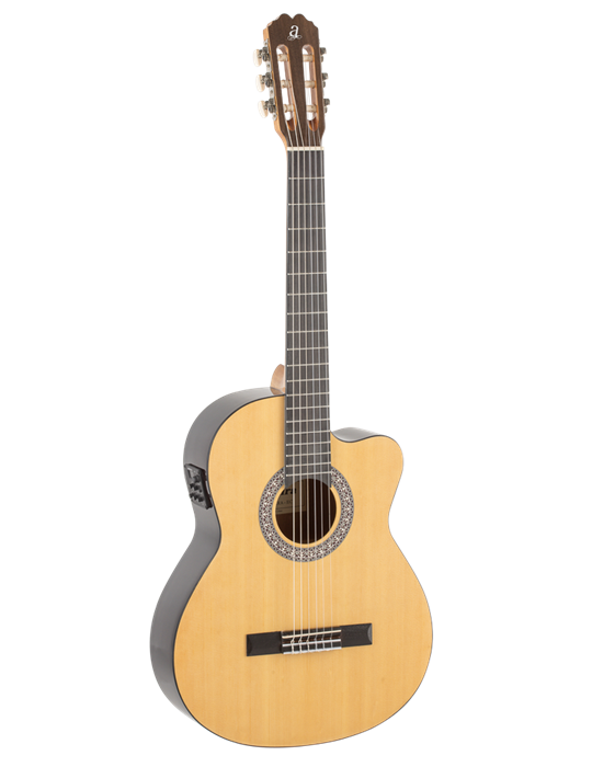 GUITARRA CLASICA ADMIRA SARA 4/4 ELECTRIFICADA CON CUTAWAY SERIE INICIACIÓN BRILLO