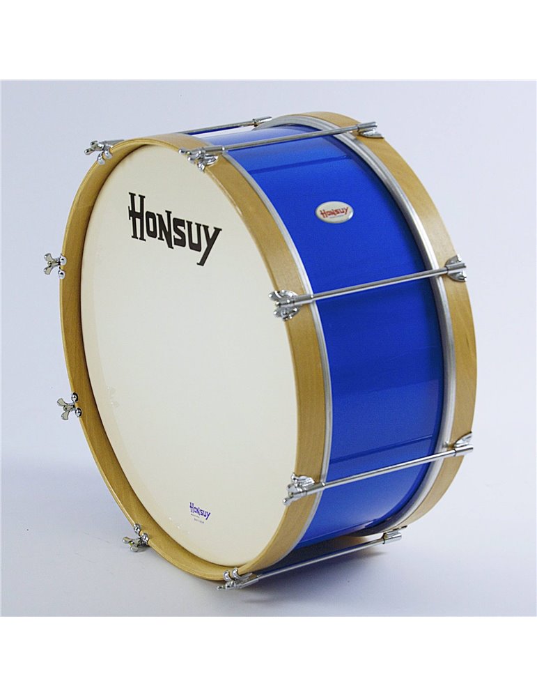 BOMBO CHARANGA  50,8 Ø x 25 cm. (20" Ø x 10"). parche de plástico