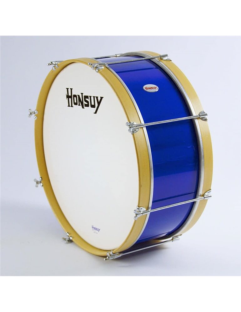 BOMBO CHARANGA  55,8 Ø x 25 cm. (22" Ø x 10"). parche de plástico