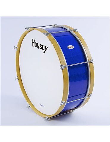 BOMBO CHARANGA  60 Ø x 25 cm. (24" Ø x 10"). parche de plástico