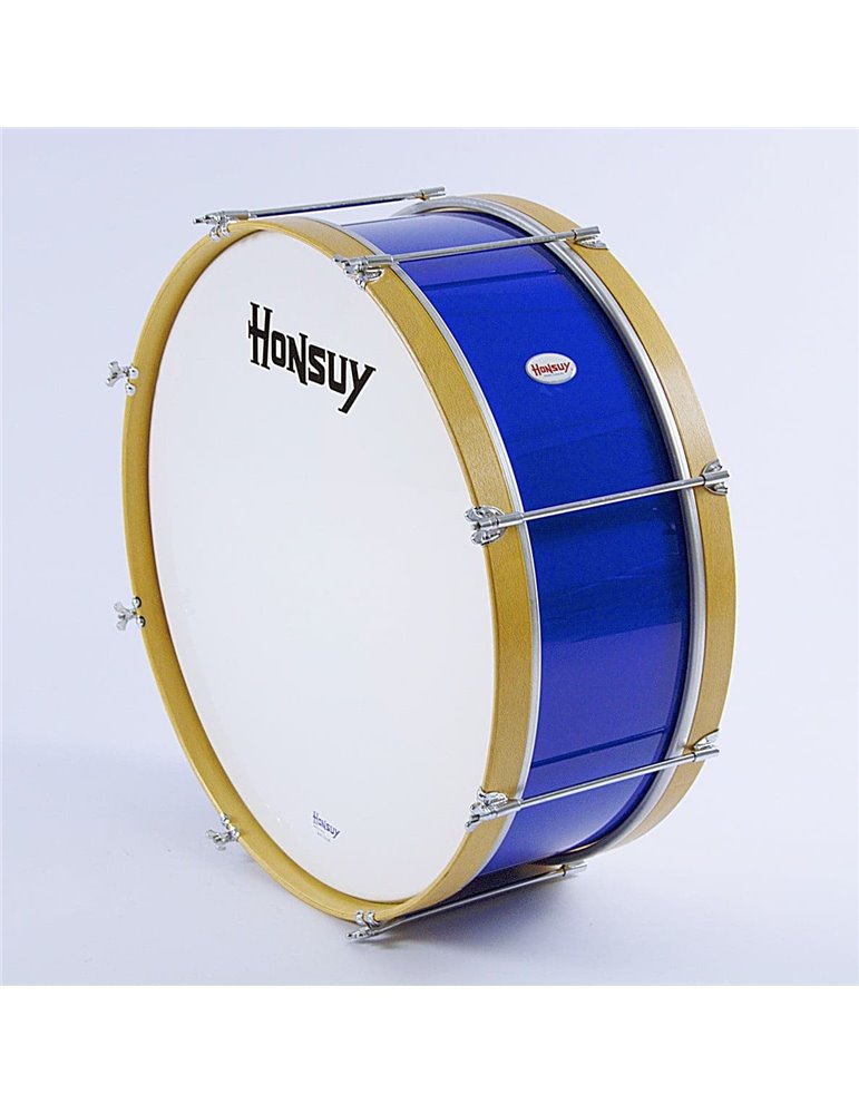 BOMBO CHARANGA  60 Ø x 25 cm. (24" Ø x 10"). parche de plástico