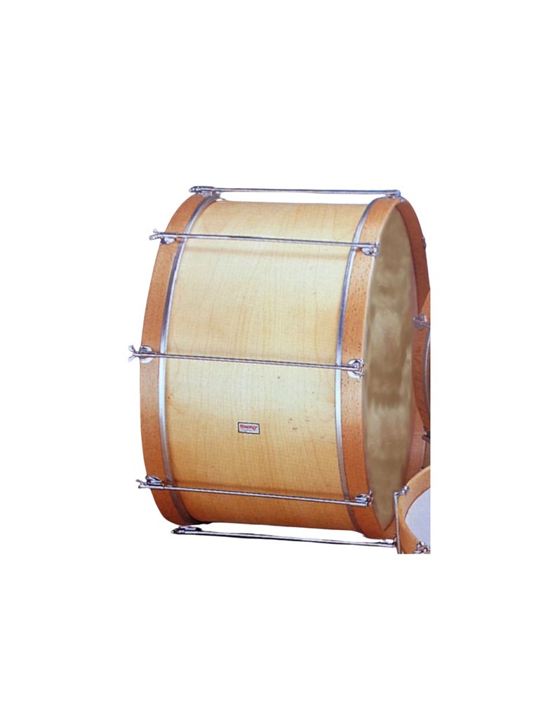 BOMBO ESCUELA 55,8 Ø x 40 cm. PARCHE  PIEL