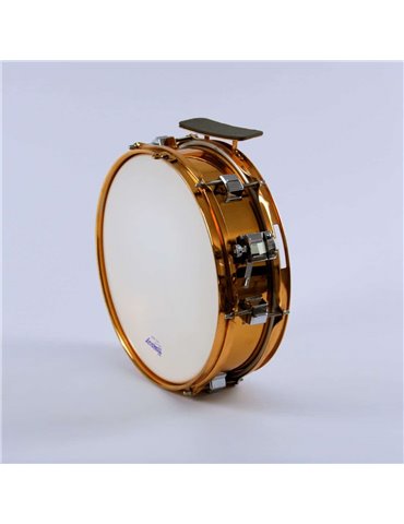 CAJA BANDA METÁLICA 33 Ø x 10 cm. (13"Ø  x 4") casco cobreado