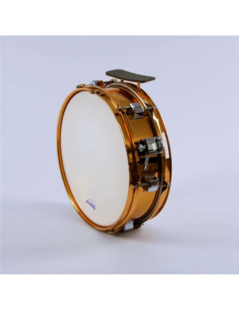 CAJA BANDA METÁLICA 33 Ø x 10 cm. (13"Ø  x 4") casco cobreado